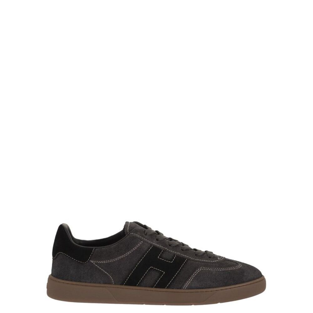 Hogan Men Cool - Denim-Effect Suede Trainers